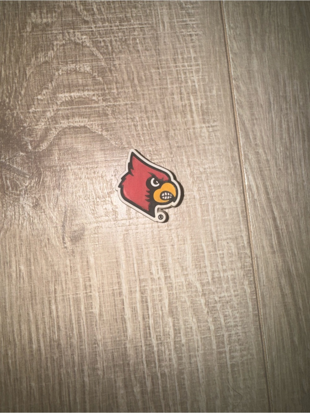 Cardinal Head Jibbitz - Red and Yellow